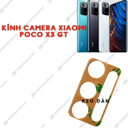 Kính camera xiaomi poco x3 gt