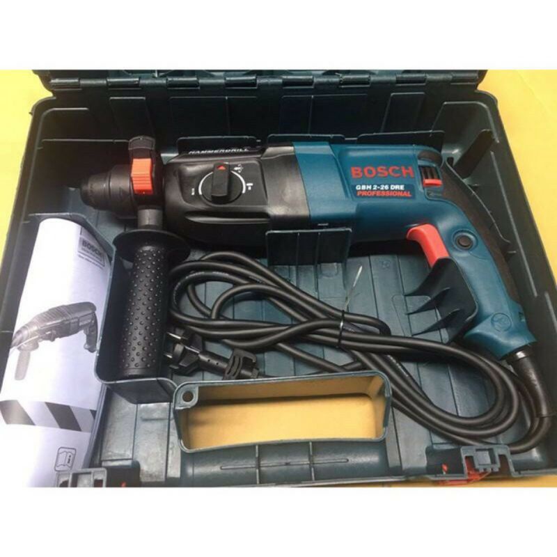 Máy khoan đa chức năng đục tường bê tông gỗ sắt dùng khuấy sơn BOSCH 2-26 cầm tay bảo hành 12 tháng