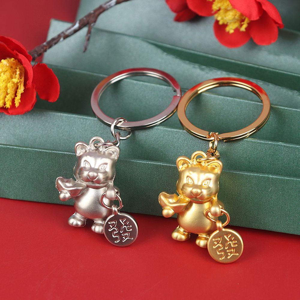 Móc Khóa Hình Hổ Hoạt Hình Trung Hoa Dễ Thương