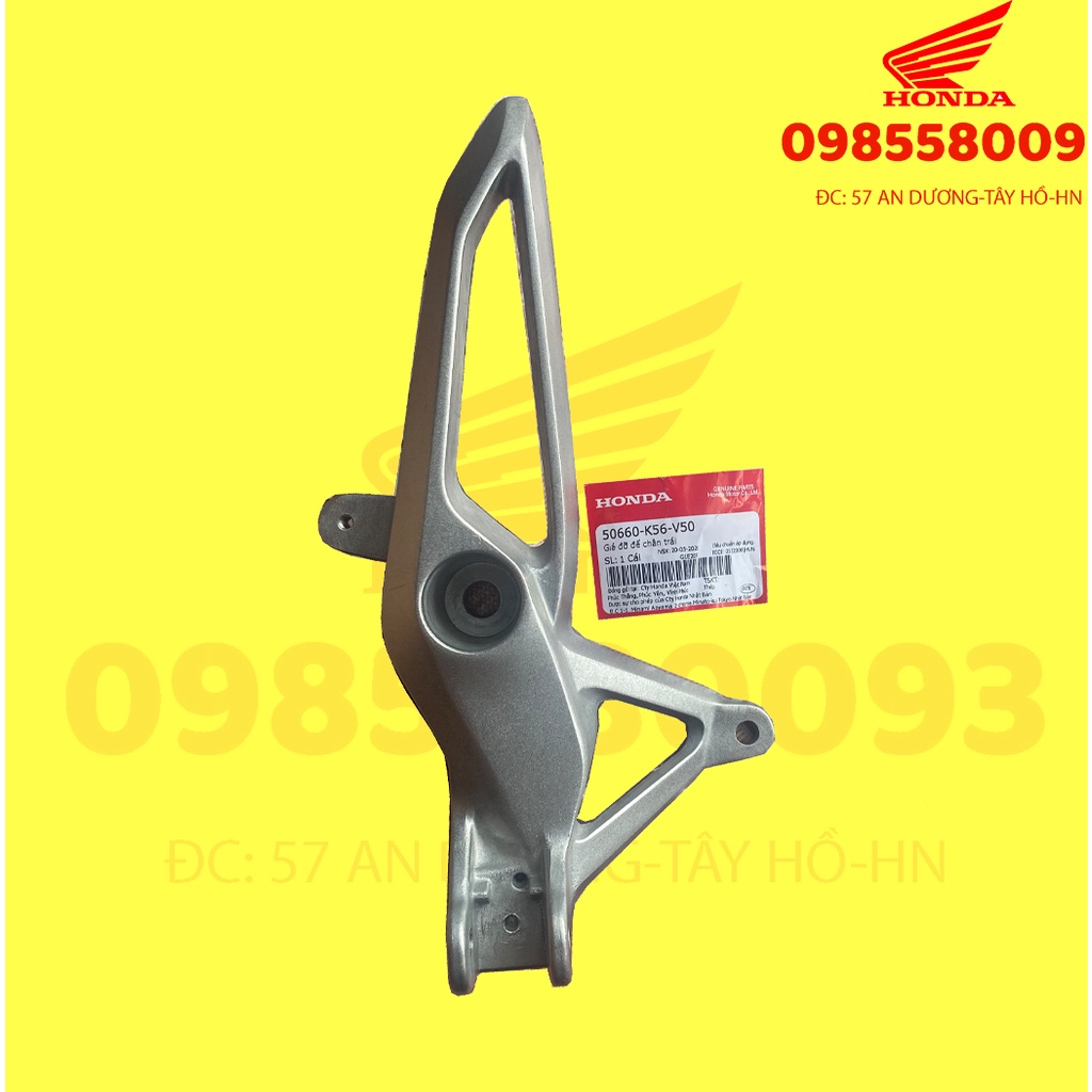 Giá đỡ để chân xe winner x