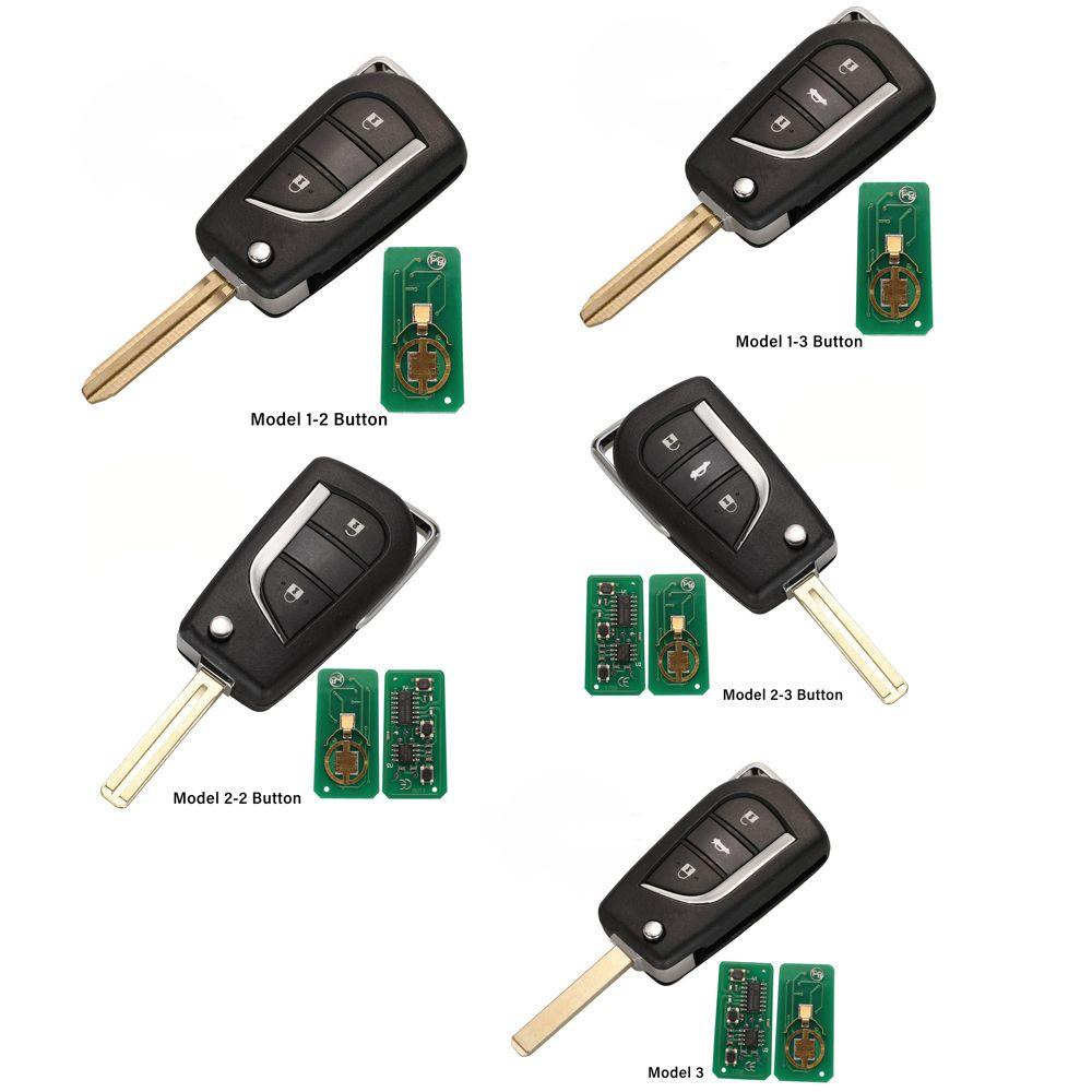 Chìa Khóa Điều Khiển Từ Xa 315Mhz Bền Bỉ Chuyên Dụng Cho Xe Hơi Toyota Carrolla