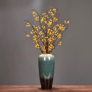 Cành đông đào mô phỏng nhập khẩu cao cấp trưng giáng sinh, trưng tết ...