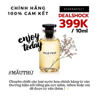 Mẫu thử Nước Hoa LV MILLE FEUX 10ml...