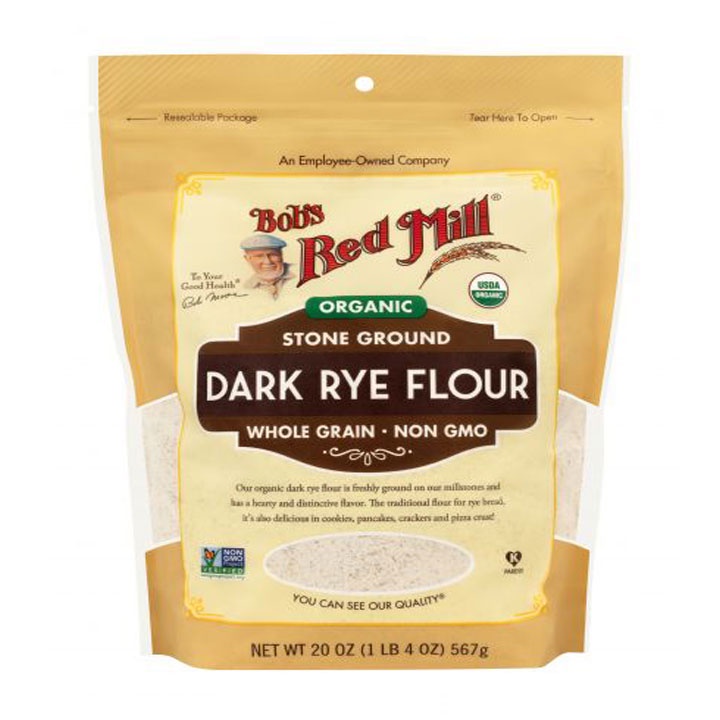 Bột Lúa Mạch Đen Hữu Cơ Bob’s Red Mill Mỹ túi 567gr - HSD 2023