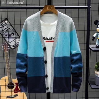 Áo khoác Cardigan nam kiểu dáng thời trang phong cách Hàn Quốc