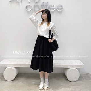 ÁO BABYDOLL REN CỔ BÈO (ảnh thật/sẵn/video)
