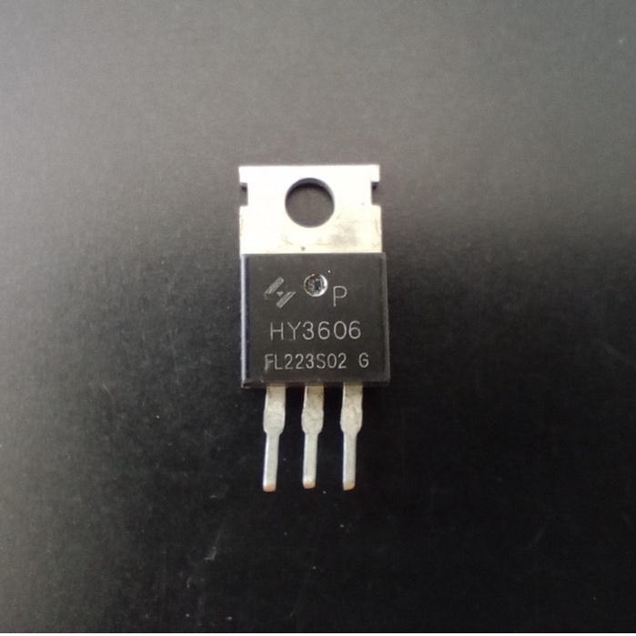 mosfet HY3606 60V 160A TO-220 tháo máy