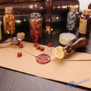 Con Dấu Sáp Cán Gỗ Phong Cách Retro