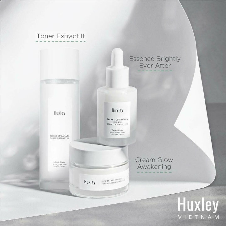 Set dưỡng trắng da Huxley