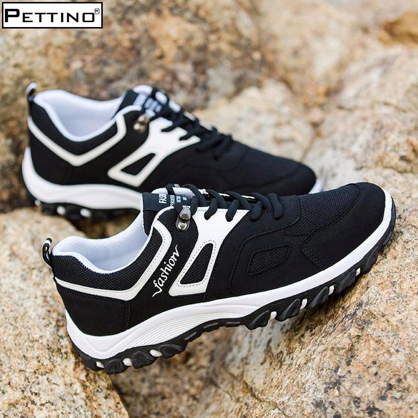 Giày chạy bộ, giày leo núi chống trơn trượt PETTINO - TS09. | BigBuy360 - bigbuy360.vn