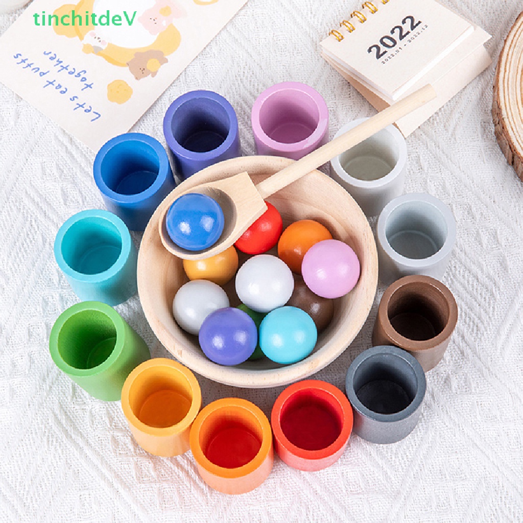 [TinchitdeV] Đồ Chơi Bóng Mưa Và Cốc Màu Sắc Tươi Tắn Cho Bé [Mới]