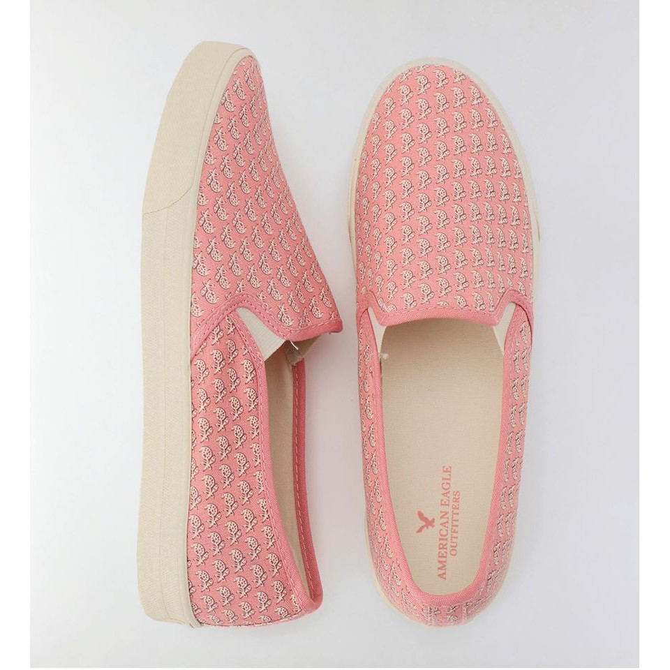 GIÀY BẨN SLIP ON HỒNG ĐẤT AEO AUTH XẢ KHO