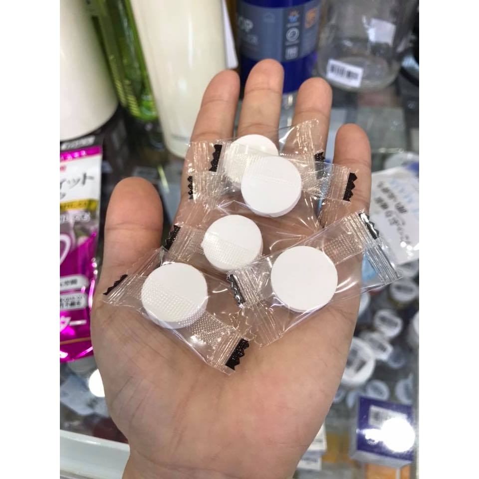 Set 10 mặt nạ giấy dạng nén - Hàng Nhật nội địa