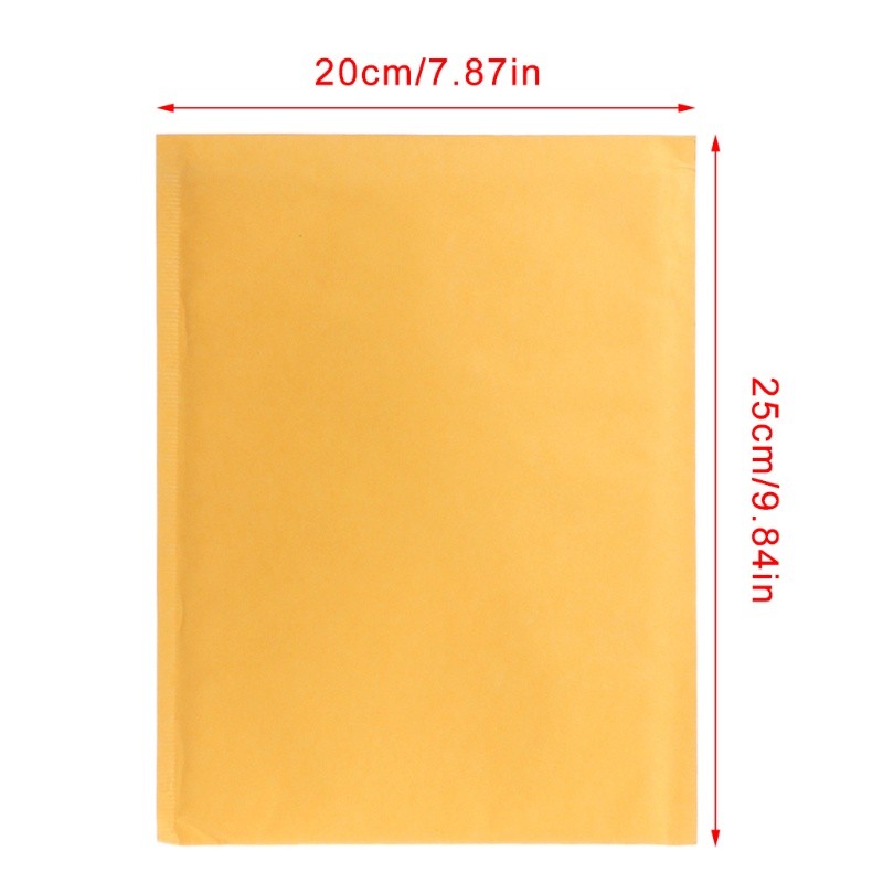 10 Phong Bì Thư Bằng Giấy Kraft 20 * 25cm