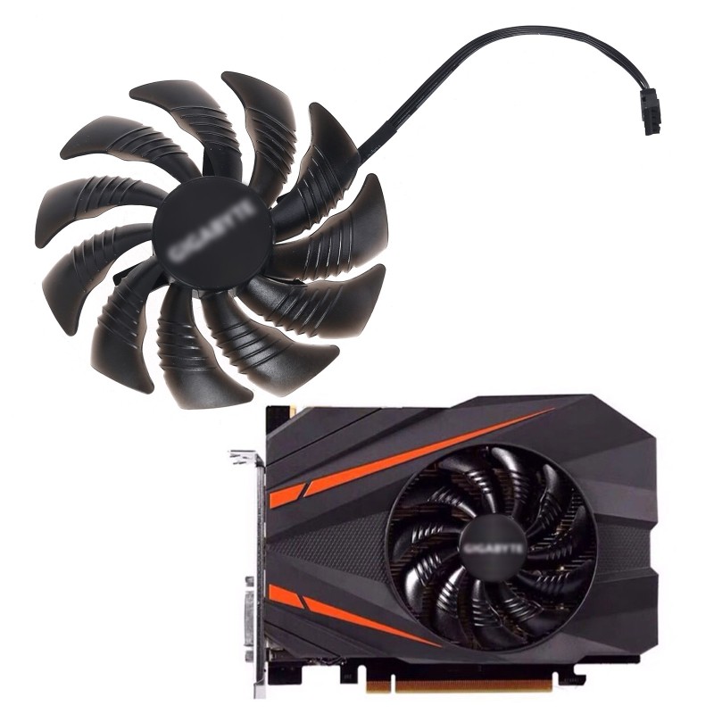 Quạt Tản Nhiệt 4pin Gtx1060 / 1080 / 1070 Gpu Cho Gigabyte Mini