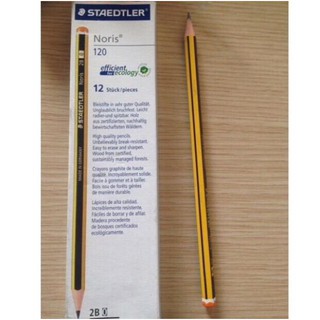 HỘP 12 BÚT CHÌ ĐỨC 2B ( VÀNG)