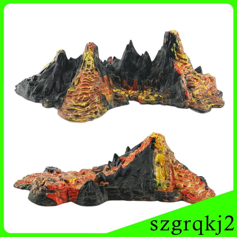 Mô Hình Phong Cảnh Núi Lửa Phun Trào Sống Động Trang Trí Cho Bé 7-14 Tuổi