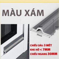 CUỘN  RON CHẶN KHE CỬA ĐA NĂNG CHỐNG GIÓ LÙA, NGĂN CÔN TRÙNG, GIẢM TIẾNG ỒN, KHÓI BỤI, GIỮ NHIỆT ĐIỀU HÒA