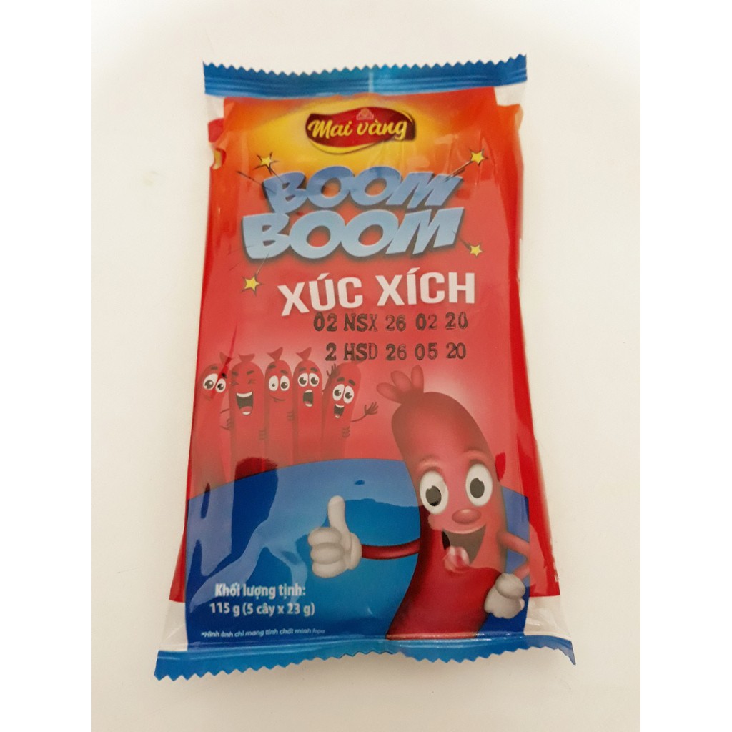 Xúc Xích Vissan Heo - Bò Gói 105g - 175g