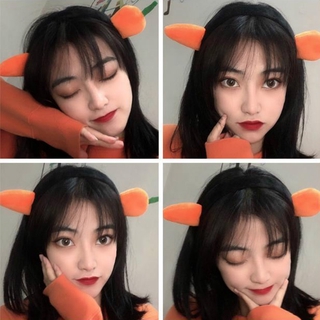Cài tóc cà rốt dễ thương cho bé gái