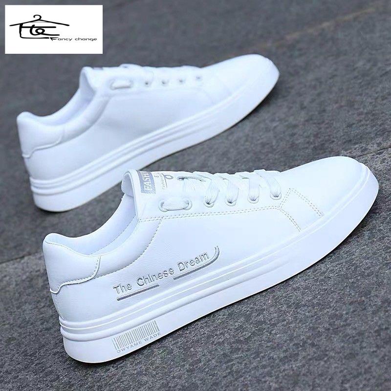 Giày Thể Thao Vải Canvas Thoáng Khí Khử Mùi Phong Cách Hàn Quốc Cho Nam