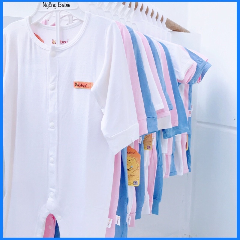 BODY DÀI TAY CÚC GIỮA CHO BÉ TRAI BÉ GÁI - VẢI VISCO SIÊU MỀM MỊN