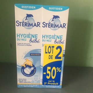 Xịt Muối Biển Thường Sterimar 100ml