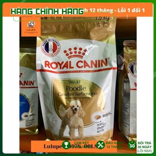 [HÀNG NHẬP KHẨU] Thức Ăn Hạt ROYAL CANIN DÀNH CHO POODLE gói 500g