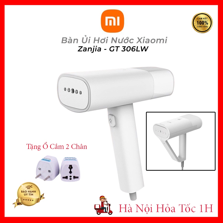 Bàn là hơi nước Xiaomi Mijia Zanjia ZJ GT-306LW bàn ủi hơi nước cầm tay nhỏ gọn công suất 1200W là phẳng các loại vải