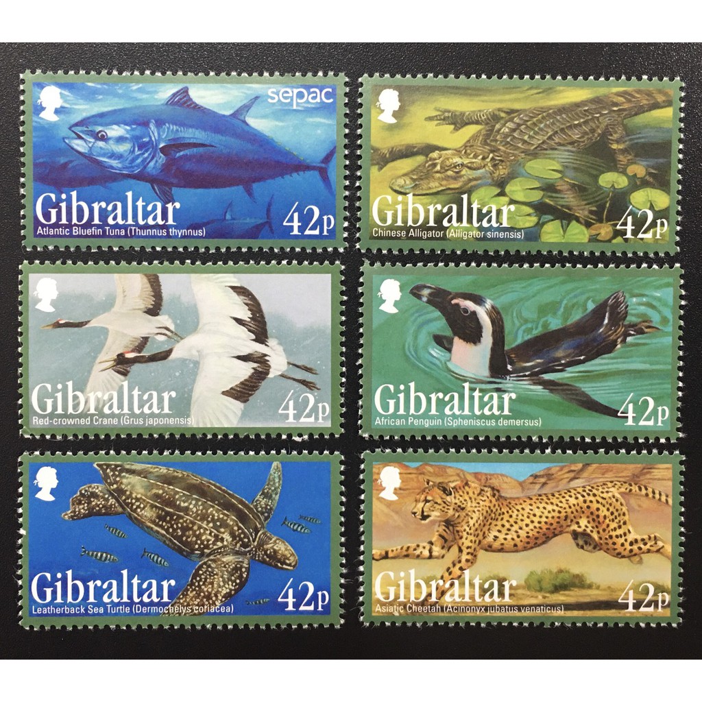 [16850] TEM GIBRALTAR MNH - ĐỘNG VẬT.