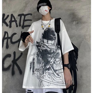 ÁO THUN, ÁO PHÔNG TAY LỠ UNISEX FORM RỘNG OVERSIZE ANIME ONEPIECE ZORO M629 KL SHOP HP SHOP 5tingSHOP