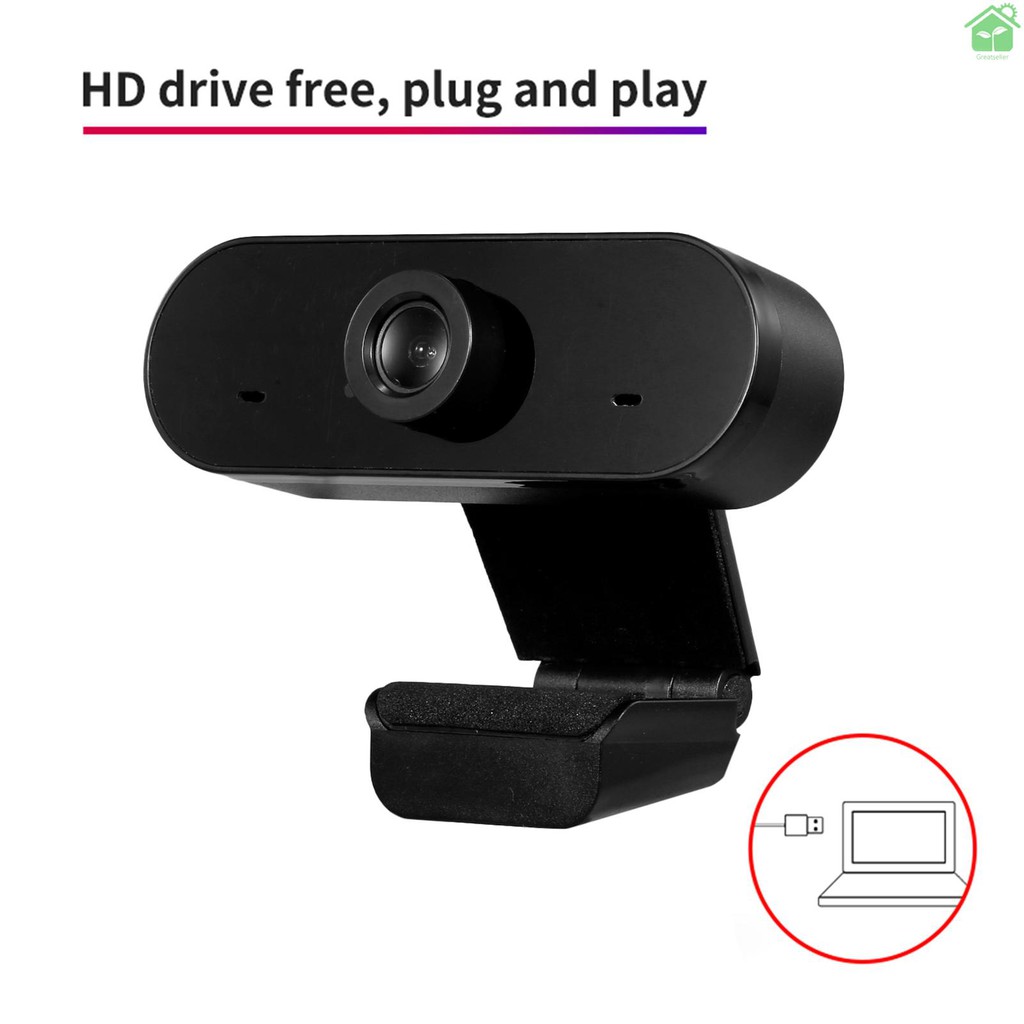 Toàn Bộ Webcam Usb Mini Hd 1080p Tích Hợp Micro Linh Hoạt Cho Laptop / Máy Tính Để Bàn | BigBuy360 - bigbuy360.vn
