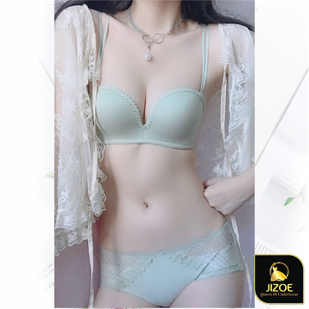 [ Mã WASTRUN4 giảm 10% tối đa 30K đơn 99K] Bộ đồ lót su đúc bàn tay nâng ngực hàng cao cấp JIZOE BAL39 | BigBuy360 - bigbuy360.vn