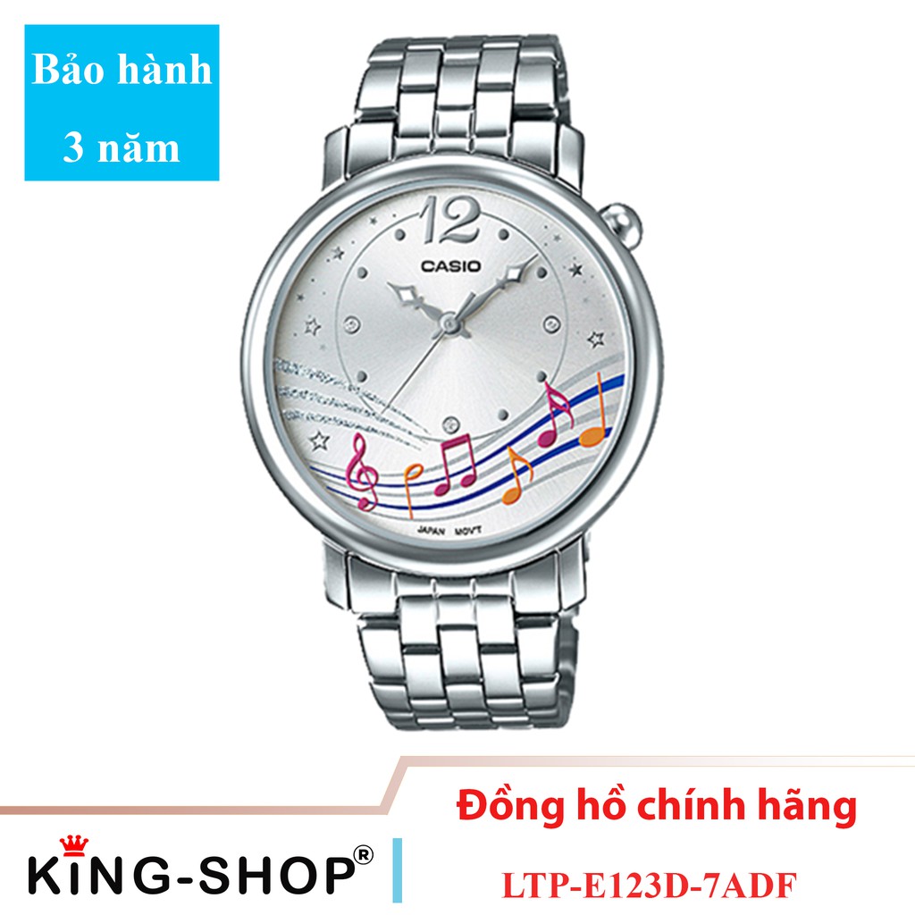 Đồng hồ nữ dây kim loại casio LTP-E123D