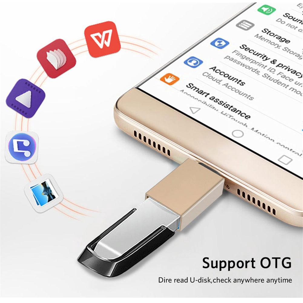 🌈NG 2/3PCS Micro USB OTG Adaptor Nam sang USB 3.0 Dữ liệu kết nối Nữ Portable OTG Converter