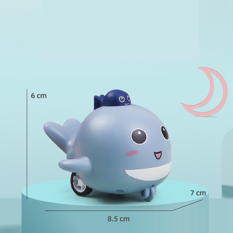 Đồ chơi cho bé mô hình cá heo con SIHIKA dễ thương đáng yêu XB802