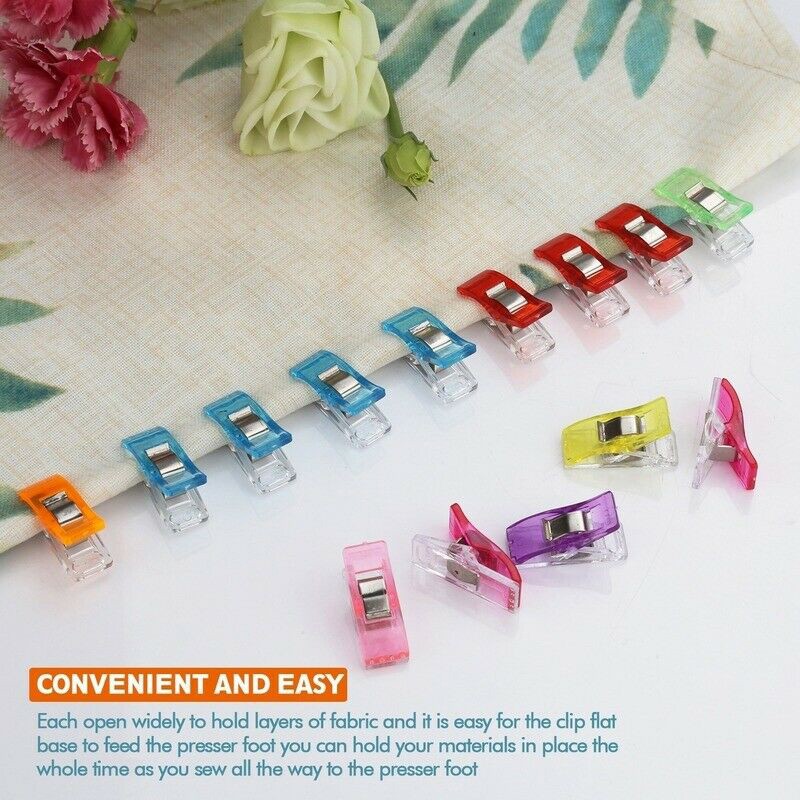 Set 50 Kẹp Nhựa Chuyên Dụng Cho May Vá