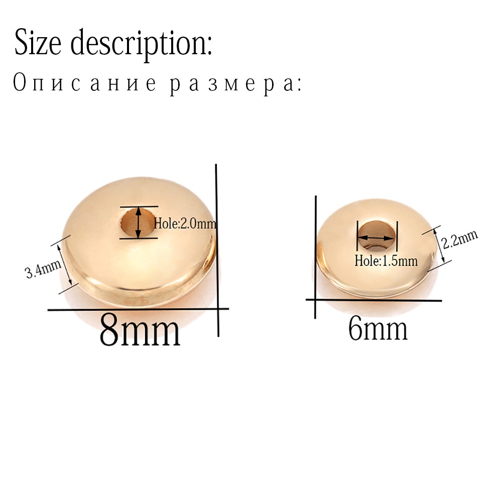 Set 200 hạt xỏ ST.KUNKKA hình tròn nhiều màu sắc đẹp mắt