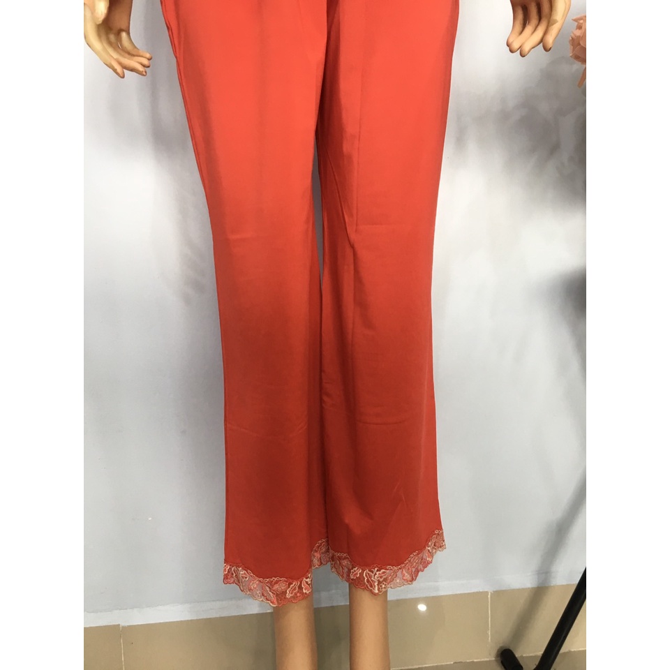 Bộ quần áo nữ ngủ mặc nhà cộc tay, quần dài thun lạnh Paltal 13158 | BigBuy360 - bigbuy360.vn