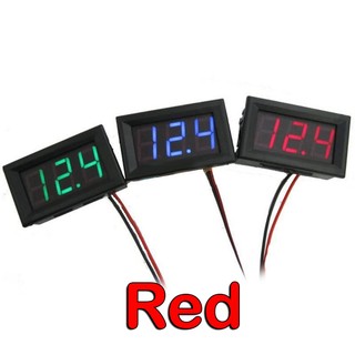 Đồng hồ đo DC 5.0-120V - RED