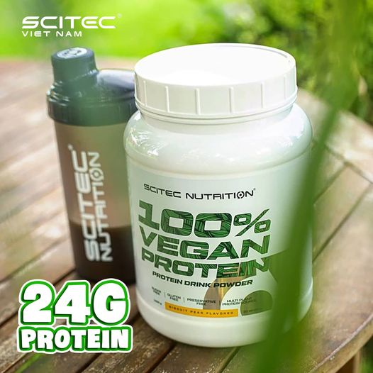 PROTEIN THUẦN CHAY Vegan Protein lọ 1000G Scitec Nutrition