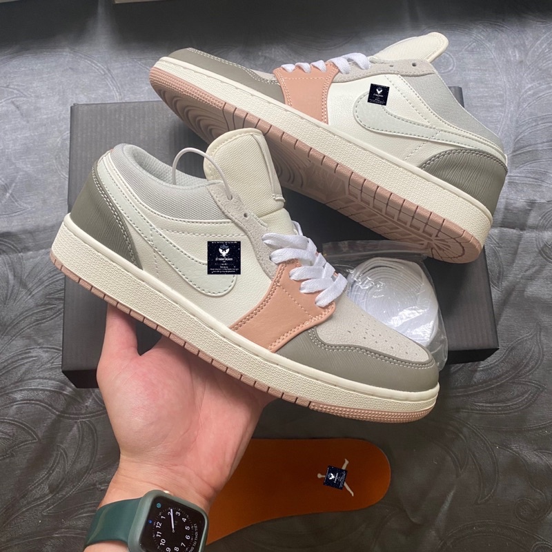 Giày Sneaker JD1 Low Milan 1;1 Bản Trung Tặng kèm cattong bảo vệ,tất- Hàng Trung CC