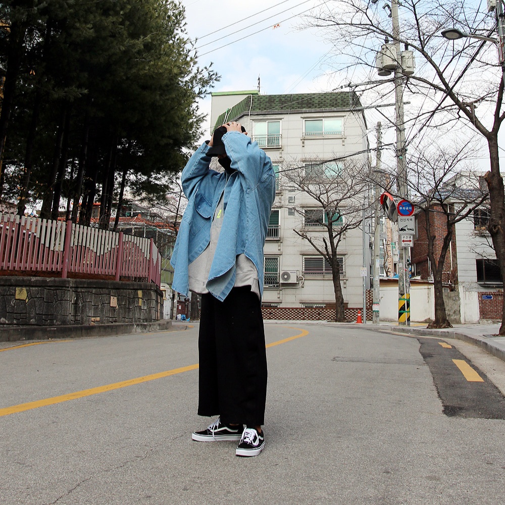 CHÍNH HÃNG ÁO DENIM ULTRA OVERFIT JUNGKOOK BTS