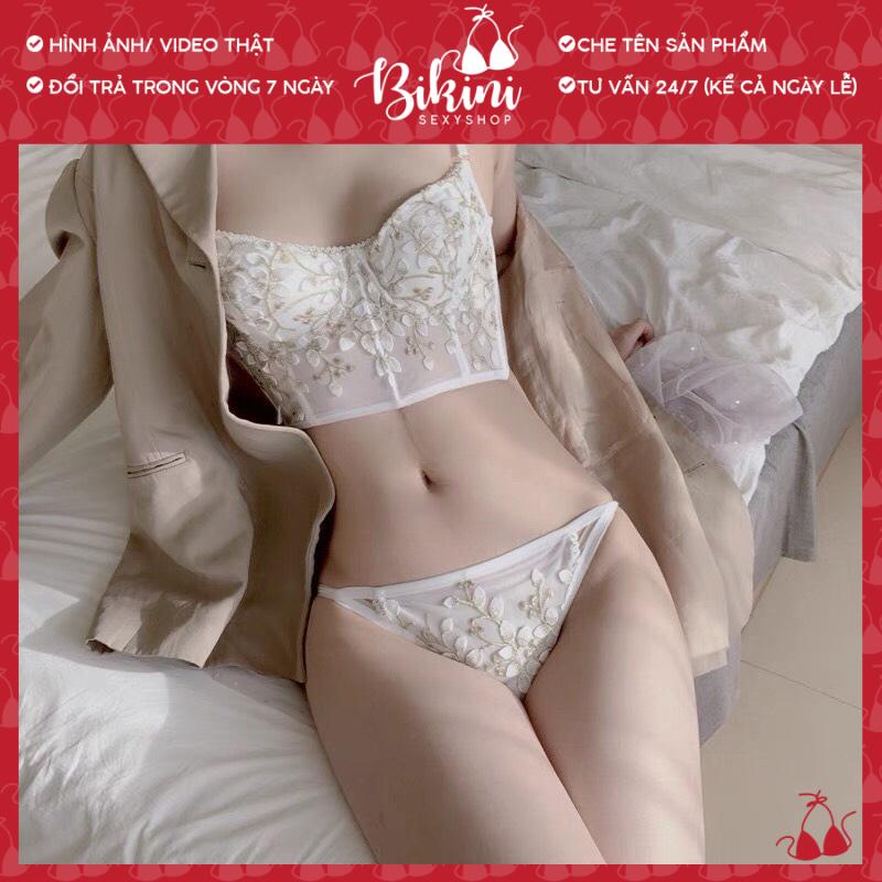 ❣️CÓ SẴN👙 [LOẠI 1 - NHIỀU HOA] Bộ Corset Vintage Thêu Hoa Dáng Bra Cổ Điển Đệm Mỏng Có Gọng Nâng Ngực Sexy A05 | BigBuy360 - bigbuy360.vn