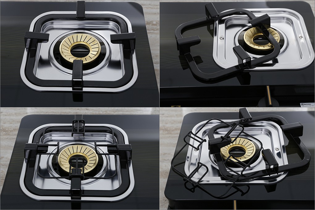 Bếp gas đôi Electrolux ETG727GKR Hàng Trưng Bày- đánh lửa mengato  tiết kiệm gas 20%