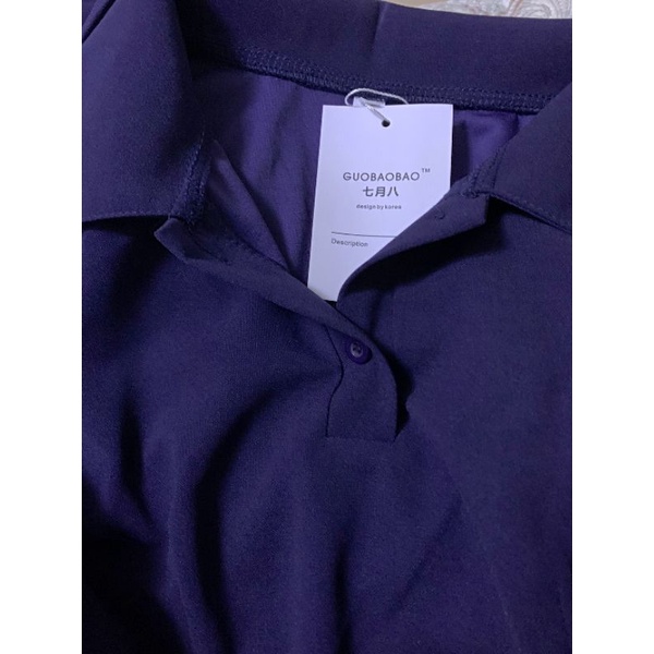 Váy POLO xếp ly liền thân tay cộc