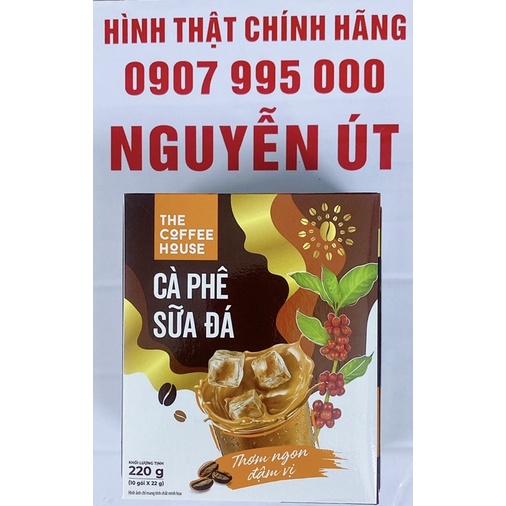 cafe sữa đá the coffee house hộp 10 gói x 22g