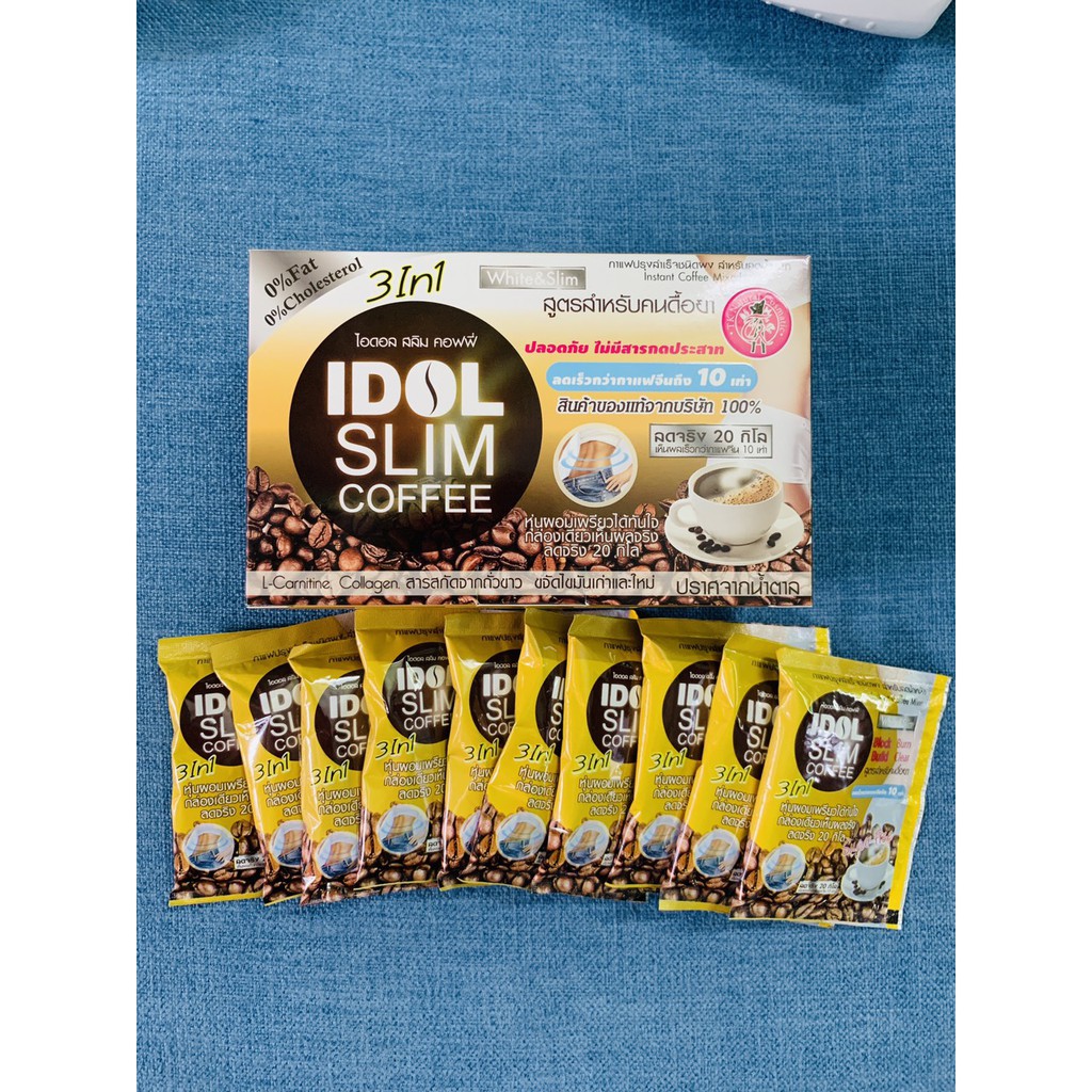 [HÀNG CHÍNH HÃNG] Coffee giảm cân Idol 3 in 1 mẫu mới - idol slim coffee mẫu mới