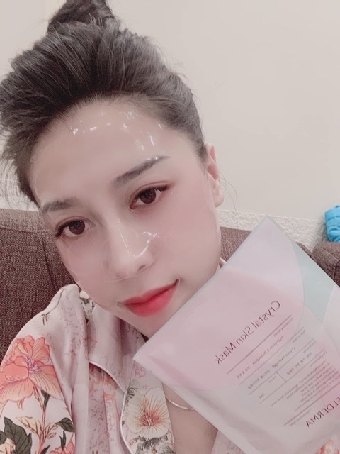 MẶT NẠ THẠCH ANH CRYSTAL SKIN MASK CELDERMA -SONG JIHYO