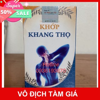 KHỚP KHANG THỌ 👍 [CHÍNH HÃNG] ❤️ KHỚP KHANG THỌ HỖ TRỢ XƯƠNG KHỚP